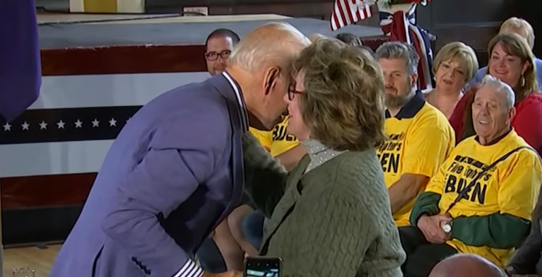 ‘She pulled me close’: Joe Biden cracks joke about his history of unwanted touching of women