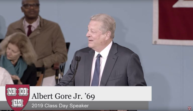 Al Gore brands Trump a ‘would-be autocrat’ in Harvard speech