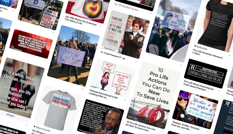 If you’re anti-abortion, Pinterest might accuse you of spreading ‘harmful misinformation’