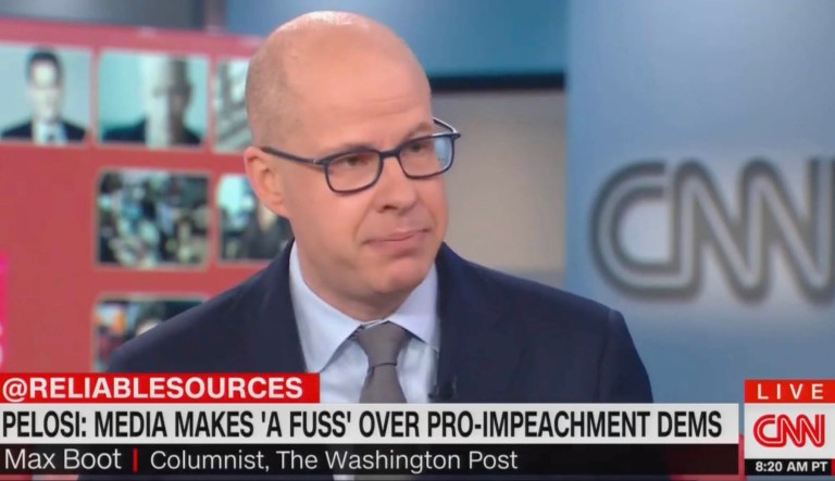 Max Boot: ‘Reality’ is pushing for impeachment, not the media