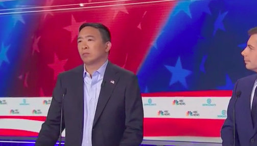 ‘Respect’: Andrew Yang ditches tie for 2020 debate