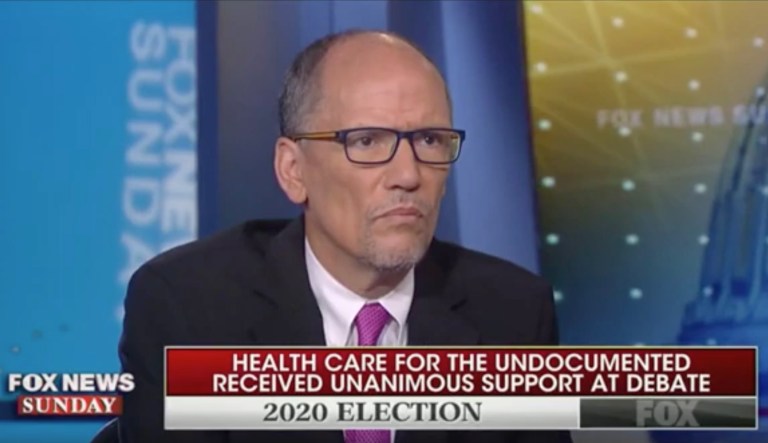 ‘We’re in a different era’: Tom Perez explains Democratic flip-flop on healthcare for illegal immigrants