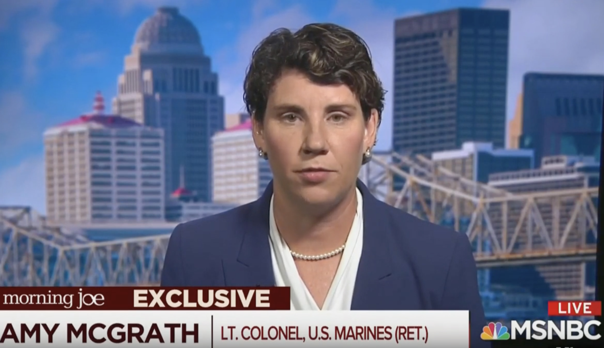 Mitch McConnell gets Democratic Senate challenger who wants to ‘drain the swamp’