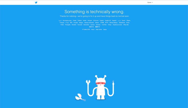 Twitter crashes ahead of White House Social Media Summit