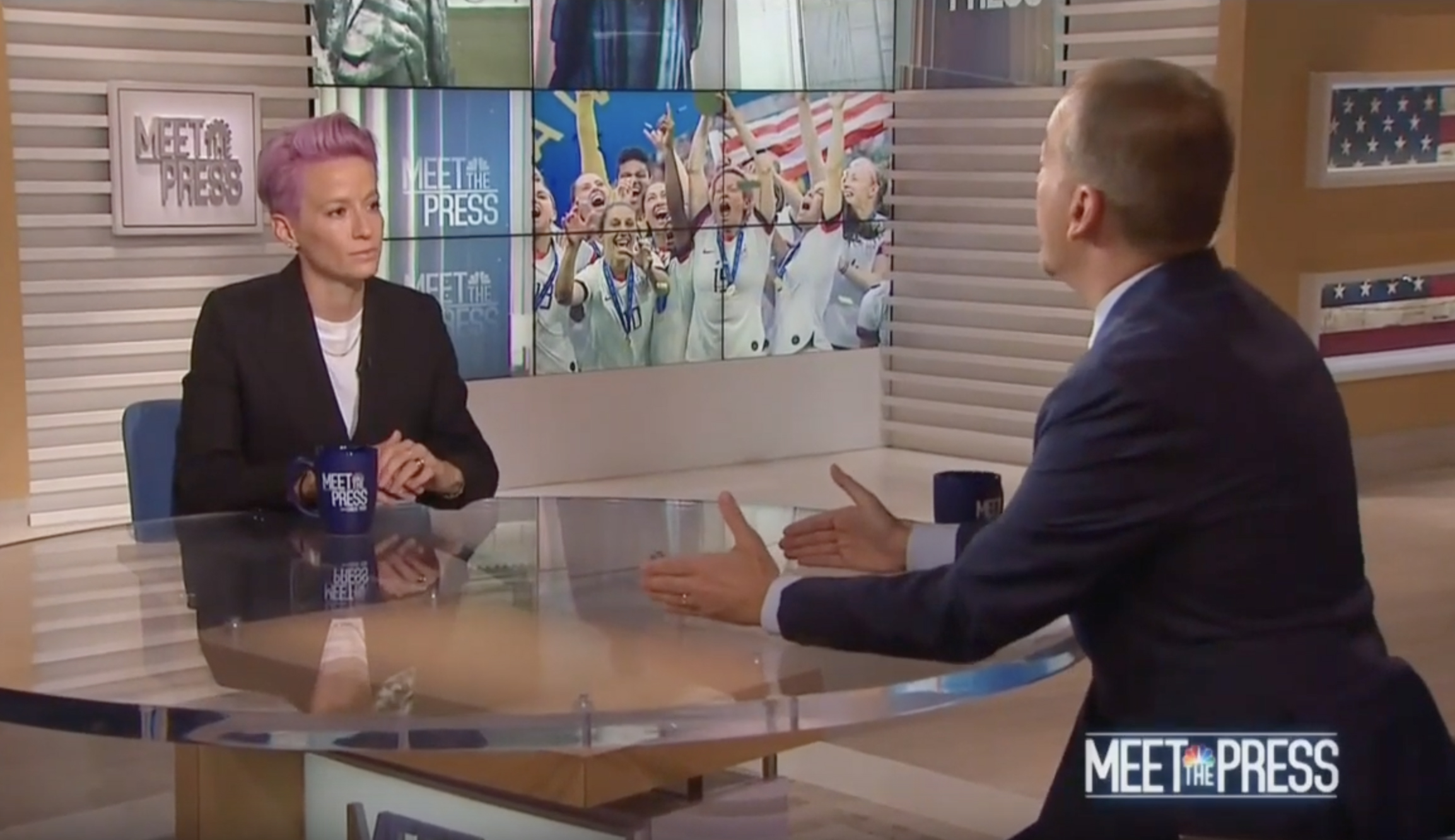 Chuck Todd to Rapinoe: How do you ‘preach unity’ but snub Trump?