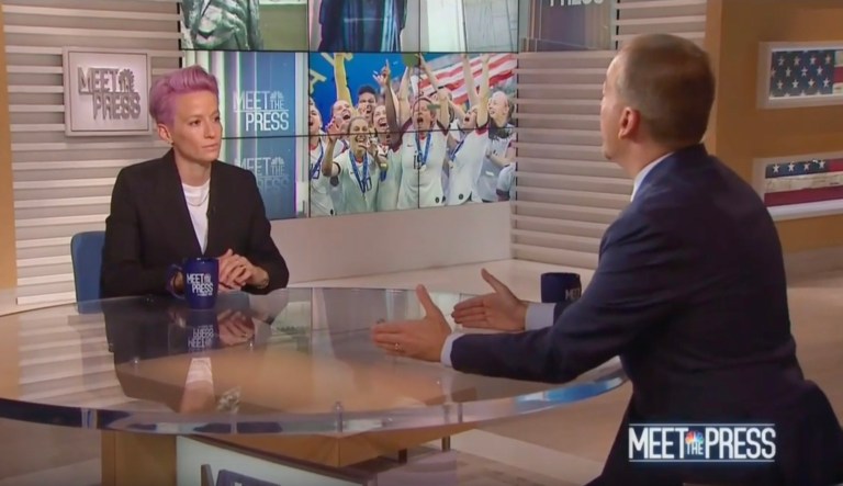 Chuck Todd to Rapinoe: How do you ‘preach unity’ but snub Trump?