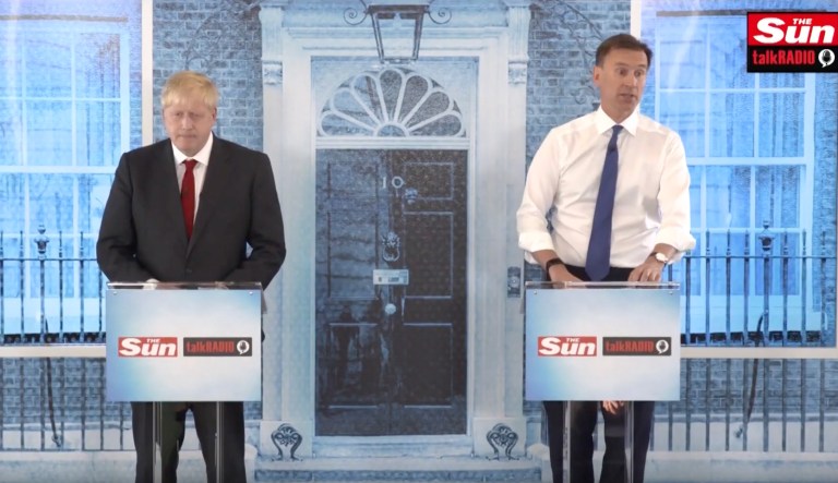 Boris Johnson and Jeremy Hunt condemn Trump ‘go back’ tweet