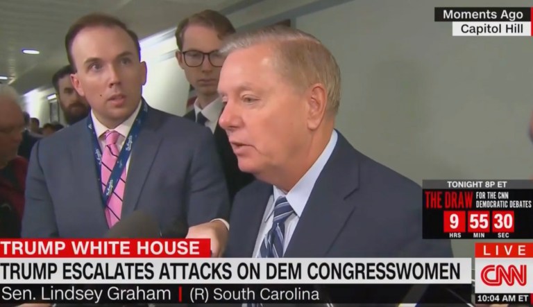 Graham reacts to ‘send her back’ chants from Trump rally