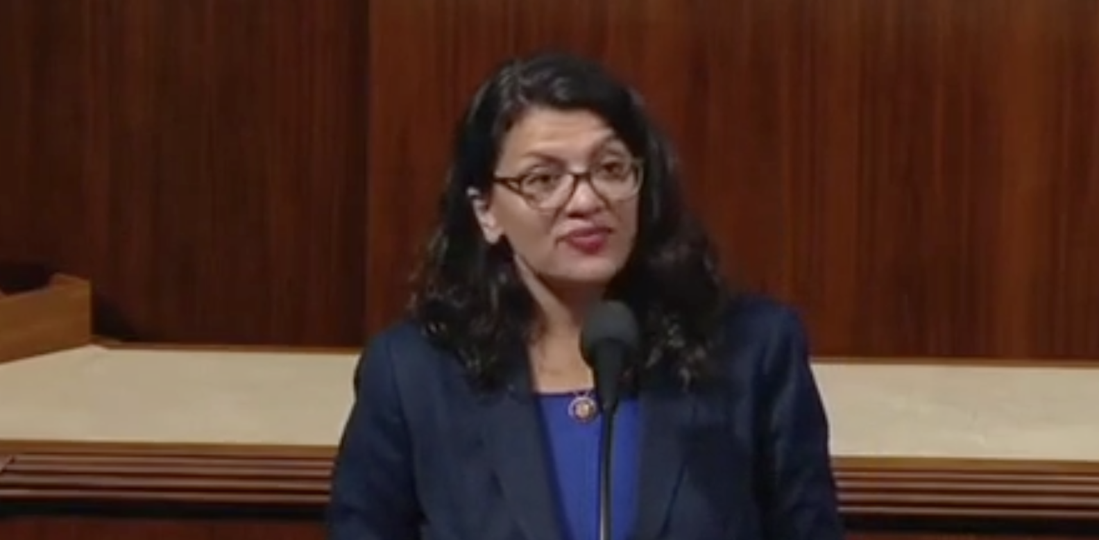 If Rashida Tlaib believes Israel has the right to exist, why does she support BDS?