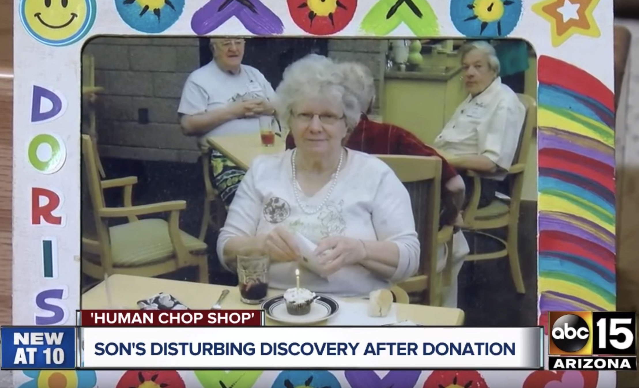 Company sold deceased mother to Army, which strapped her body to chair and blew it up