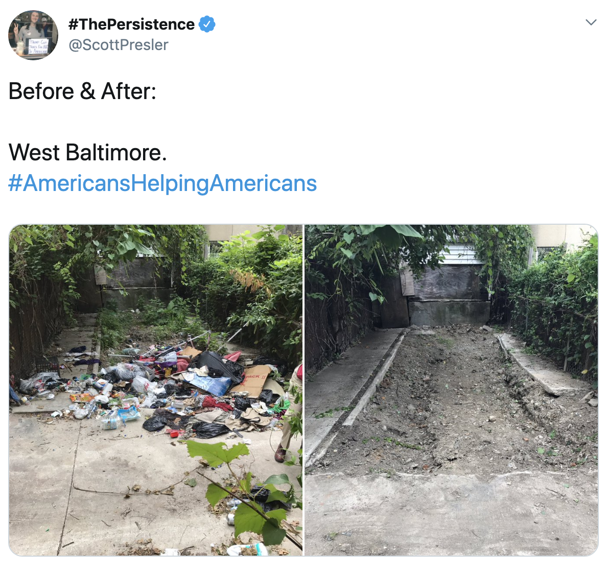 #BaltimoreCleanUp: Volunteers clean up city streets after Trump criticisms