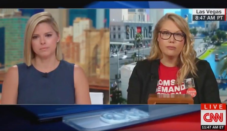 CNN anchor gets emotional after mother holds up ashes of child killed by stray bullet