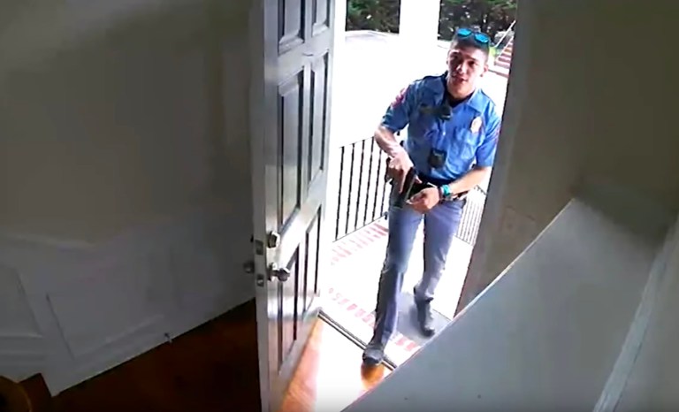 ‘I got on my drawers!’: Black homeowner dragged from home in cuffs after false burglar alarm