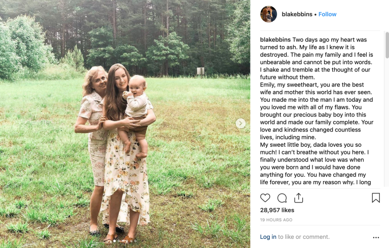 ‘My heart was turned to ash’: Minor league pitcher speaks out for first time since murders of family members