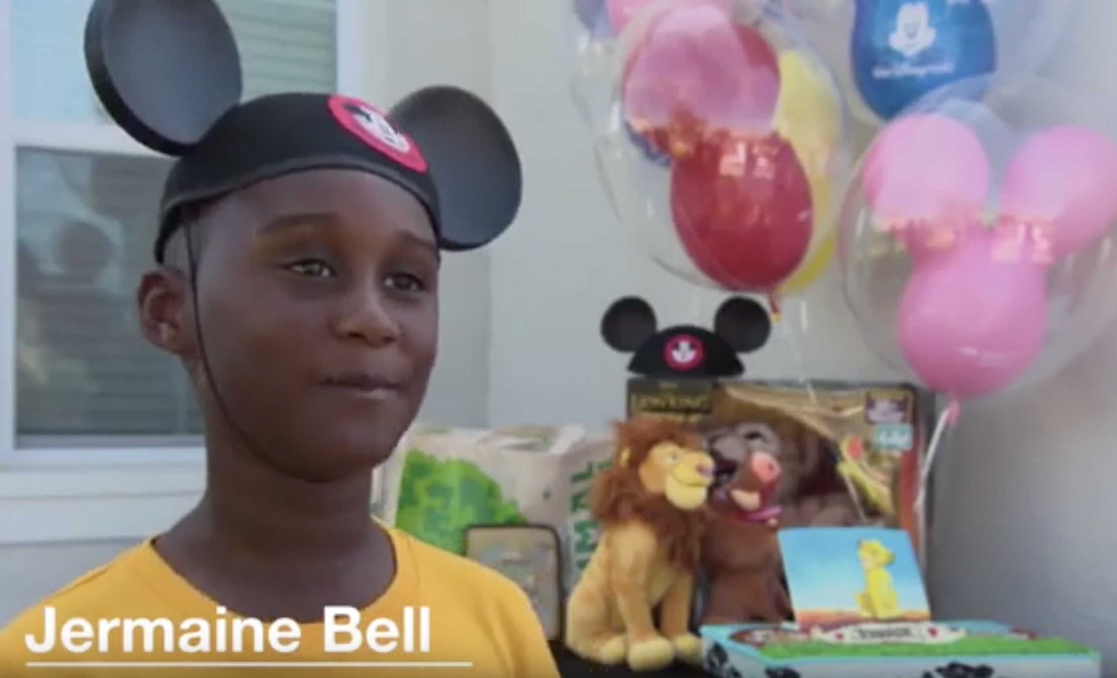 Boy who donated savings to storm victims gets surprise trip to Disney