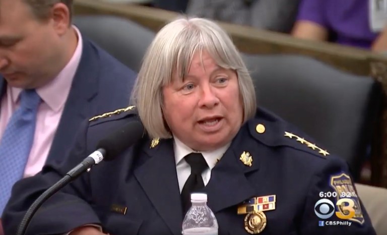 Philadelphia police commissioner apologizes for wearing Rodney King T-shirt