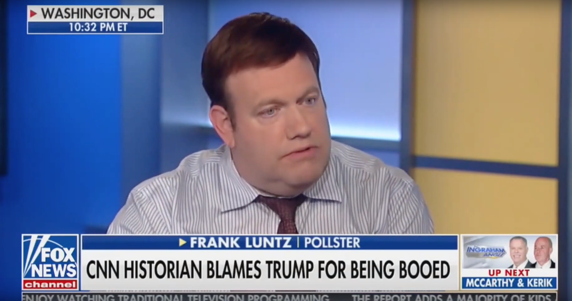 ‘You don’t boo the president’: Fox News guest demands Nationals fans ‘held accountable’ for Trump boos