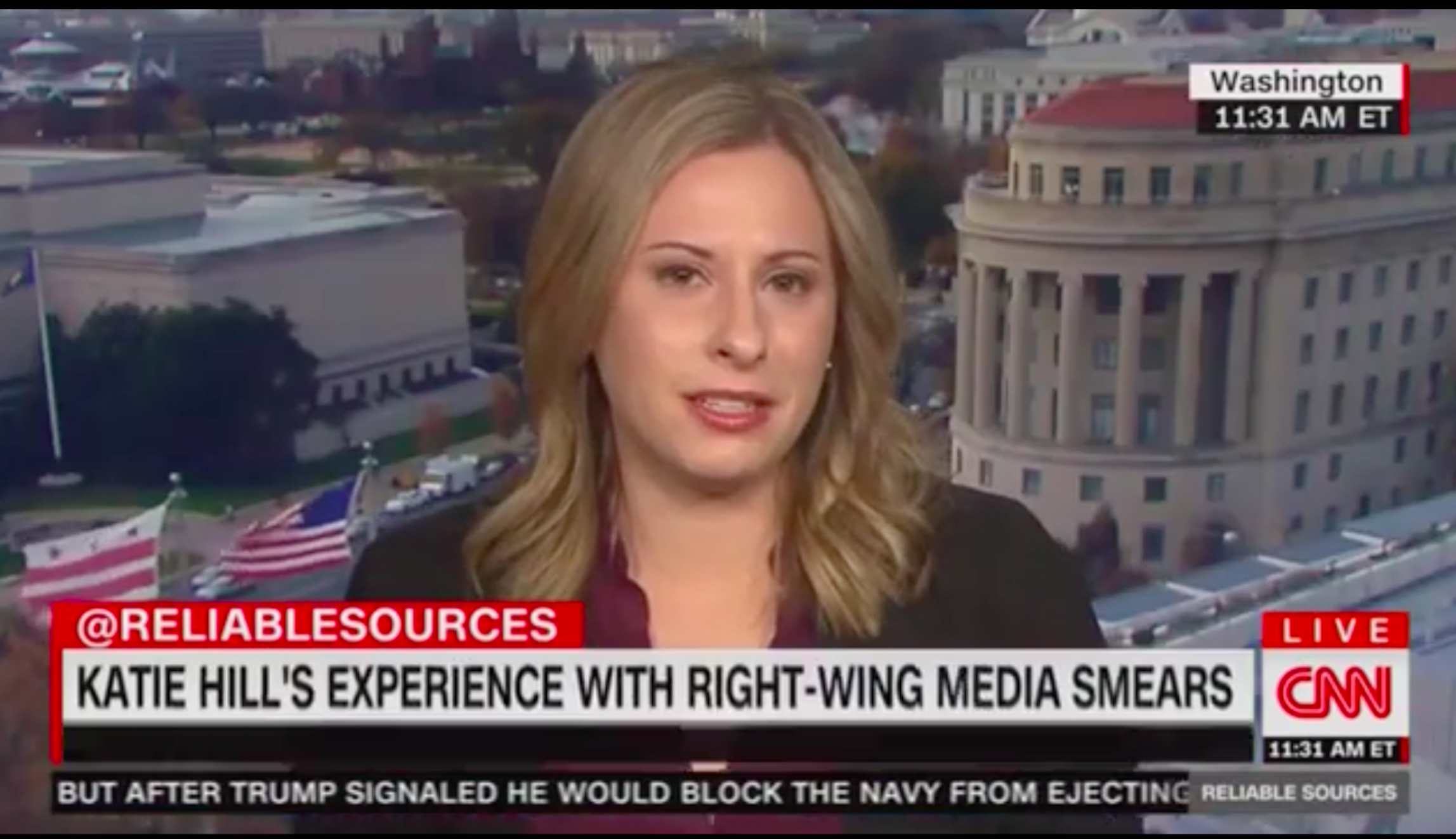 ‘This isn’t just happening to me’: Katie Hill compares herself to ‘smeared’ impeachment witnesses