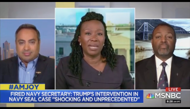 MSNBC host posts correction after using a photo of neo-Nazi in story about Navy secretary