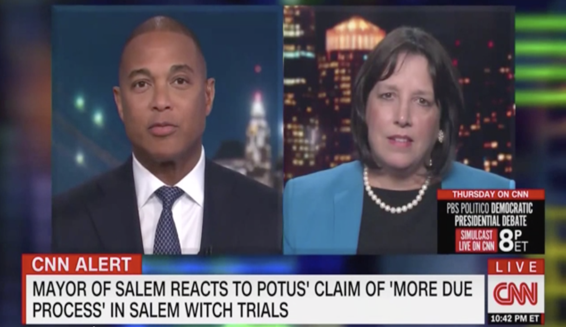 ‘Frustrating and offensive’: Salem mayor fires back at Trump for comparing impeachment to witch trials