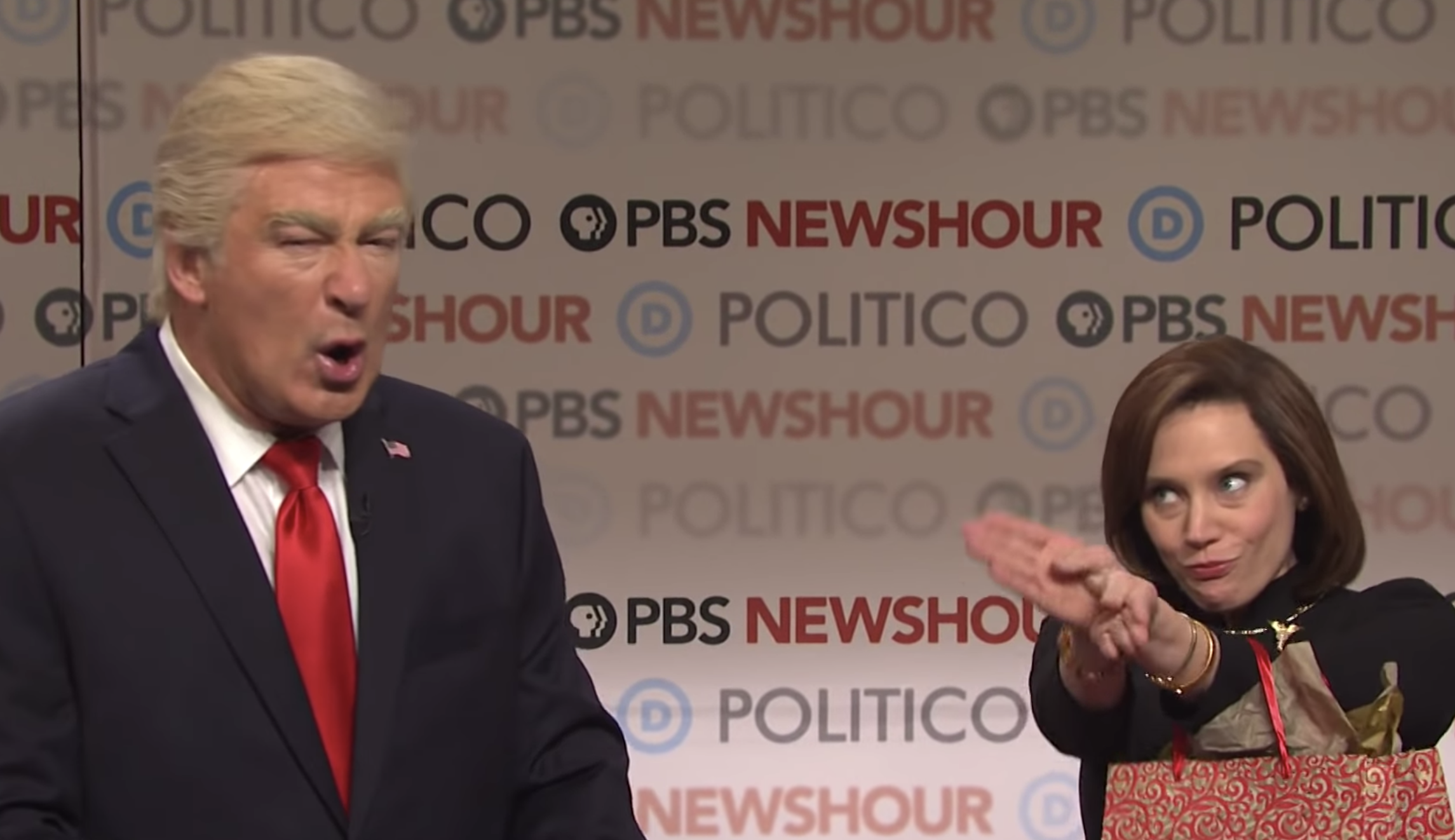 Star-studded Saturday Night Live cold open lampoons Democratic debate and impeachment