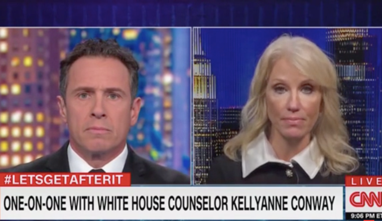 ‘Do you have a question?’: Kellyanne Conway spars with CNN’s Chris Cuomo over impeachment