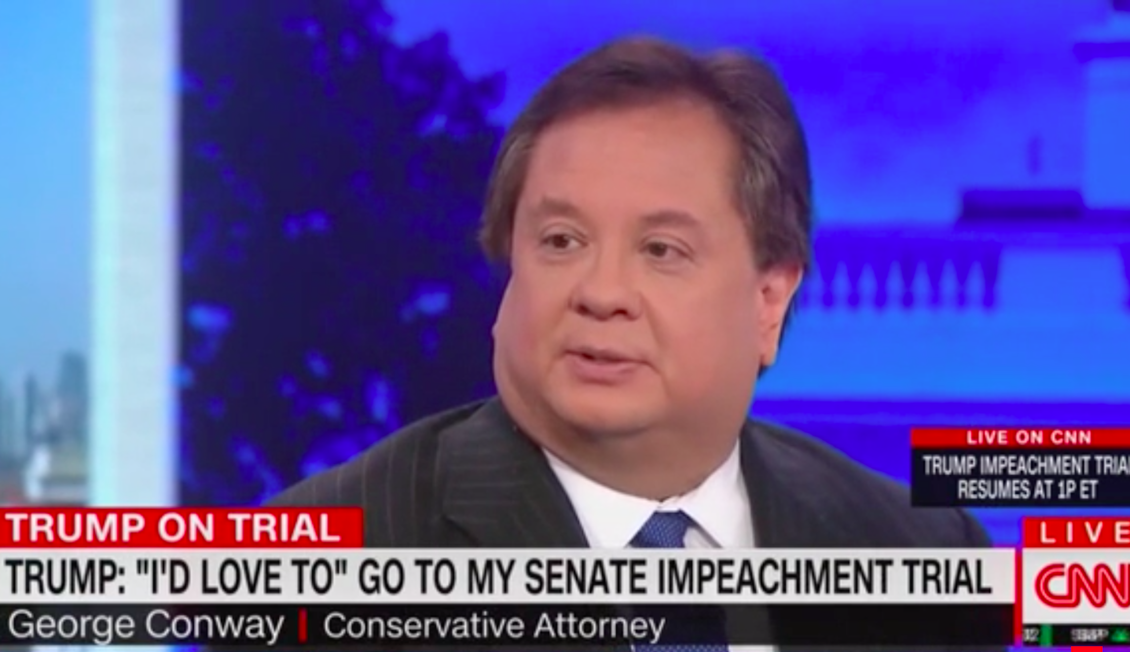 George Conway says White House officials are his ‘biggest fans’ on Twitter and know Trump is ‘wrong’