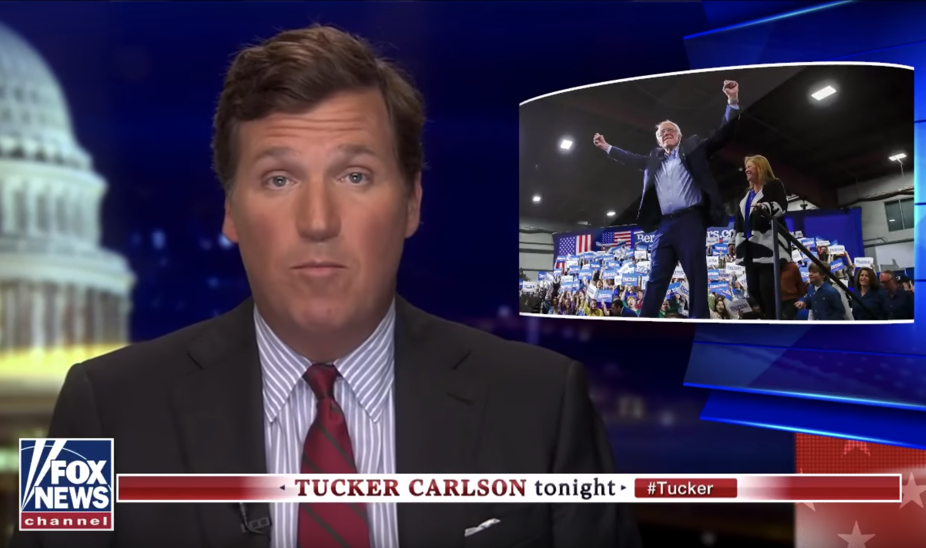 Tucker Carlson: Bernie Sanders the ‘lamest revolutionary ever’ and ‘secretly enjoying losing’