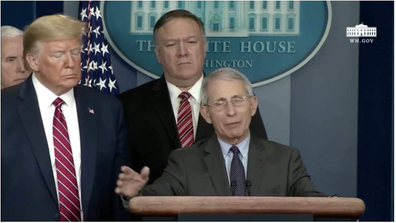 Fauci and Trump struggle to stay on same page about possible coronavirus treatment