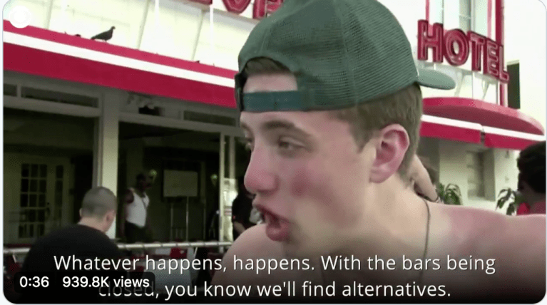 ‘Don’t be arrogant’: Florida spring breaker apologizes for downplaying coronavirus threat
