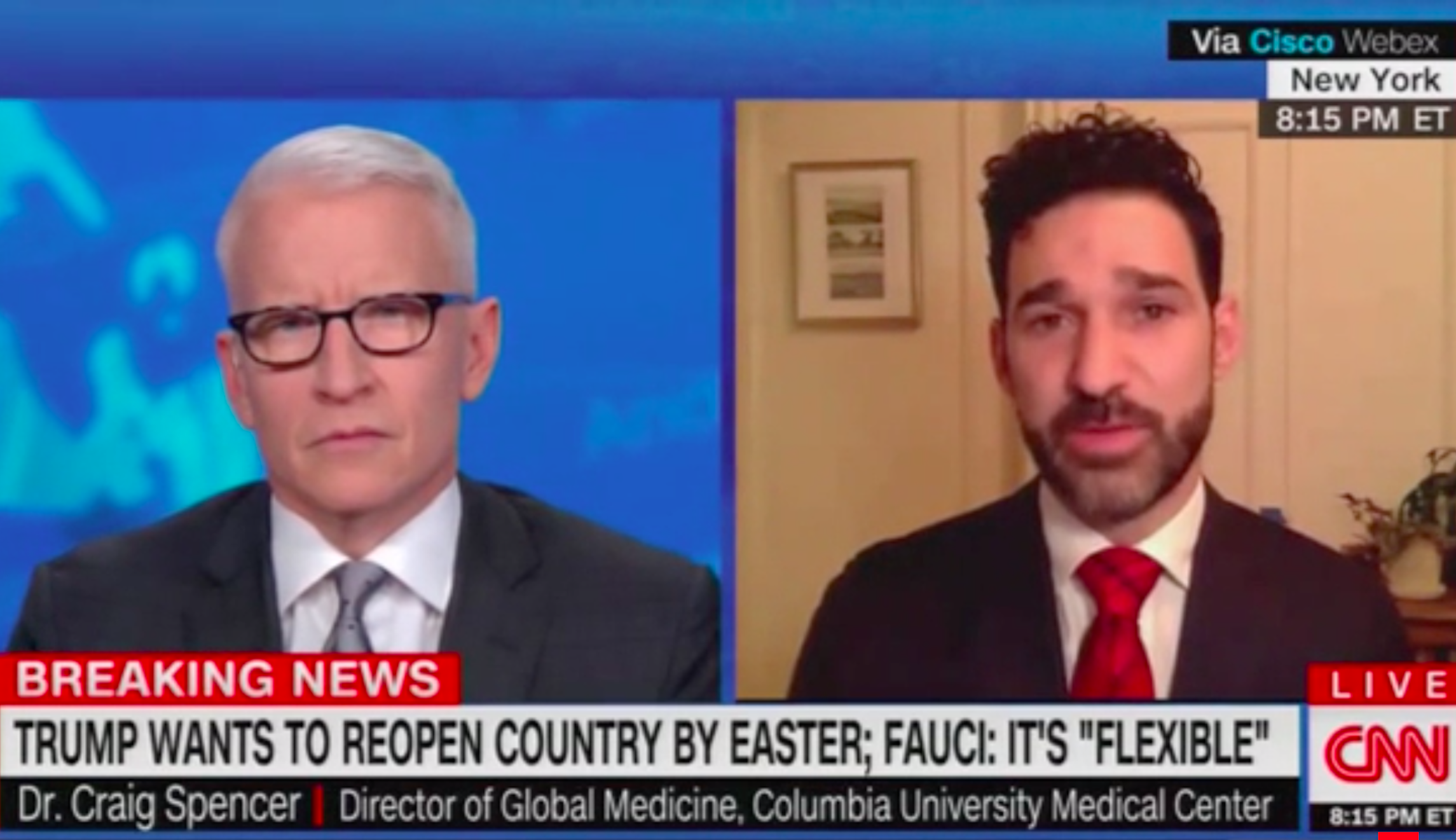 ‘Not even at the beginning’: New York City doctor doubts Trump’s Easter deadline for coronavirus