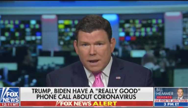 'Not a third-rate reporter': Bret Baier defends Jonathan Karl after spat with Trump