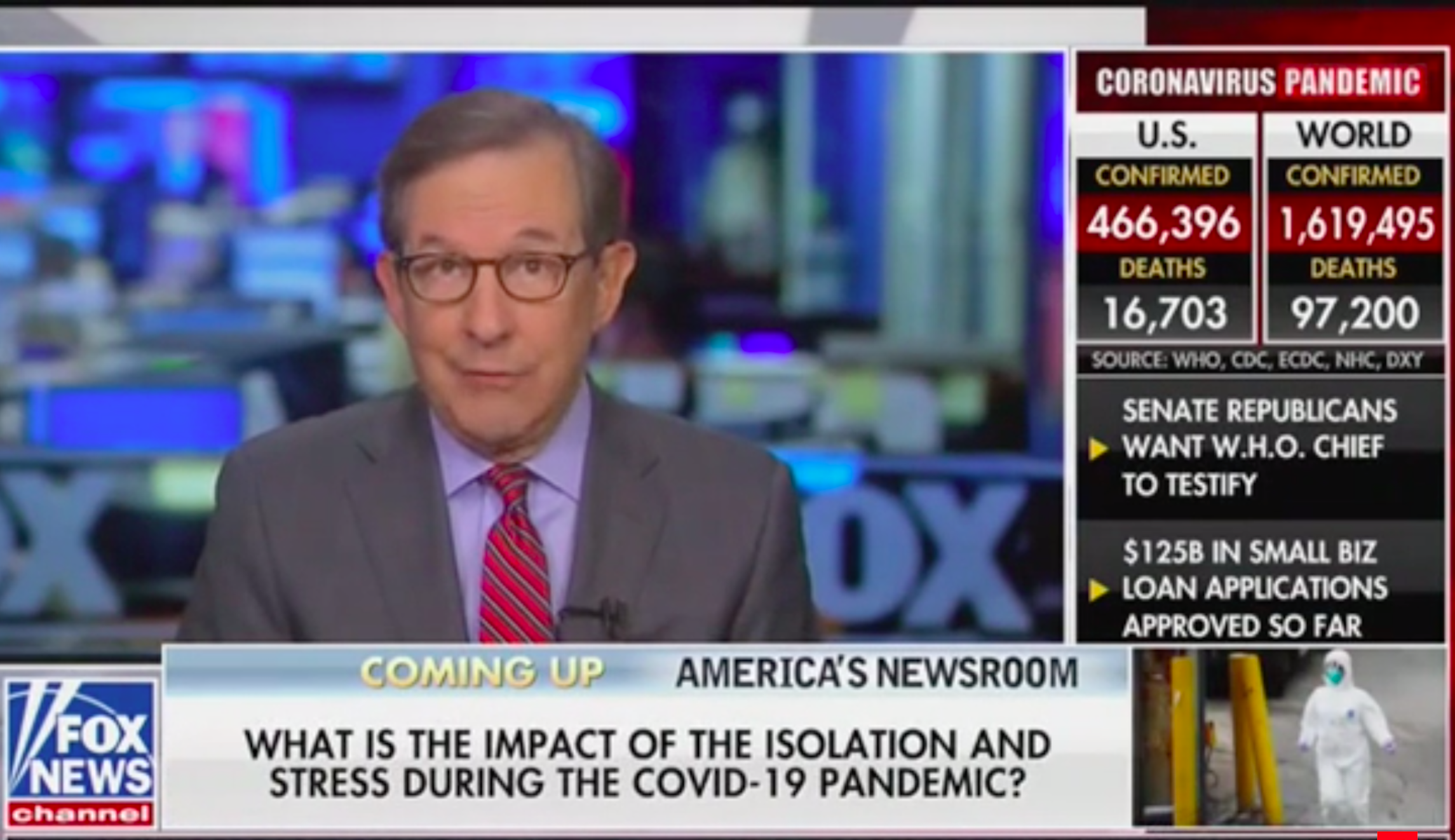 ‘Don’t see how he gets beat’: Chris Wallace says Trump will win in 2020 if he handles coronavirus successfully