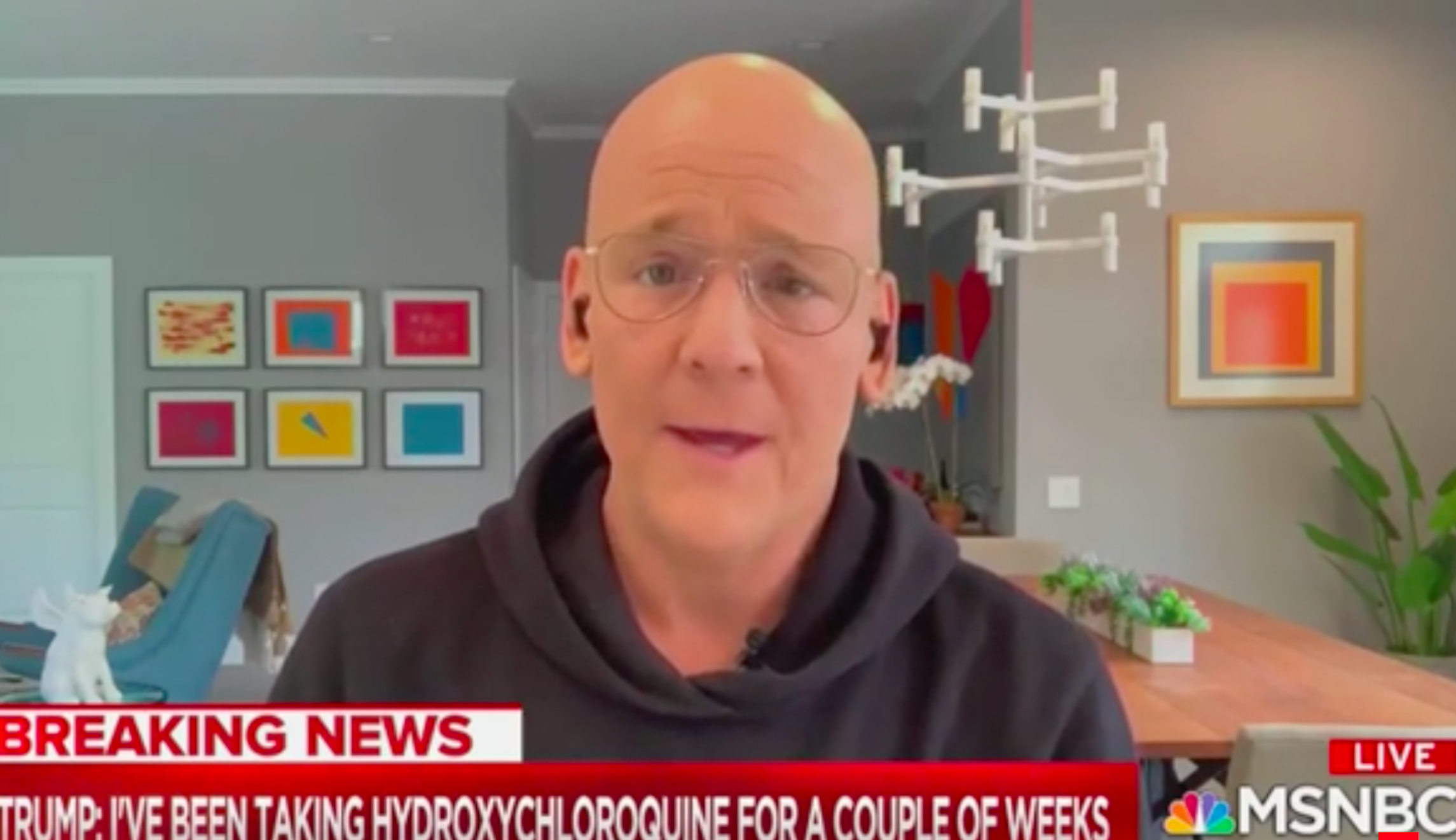 MSNBC analyst: ‘High probability’ Trump just wants ‘people to think’ he’s taking hydroxychloroquine