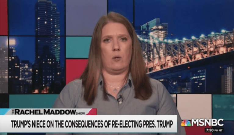 Mary Trump: ‘Peaceful transition’ of power more likely if president suffers ‘crushing defeat’ to Biden