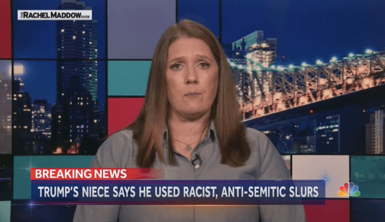 ‘Of course I did’: Mary Trump claims she’s heard president use N-word and anti-Semitic slurs