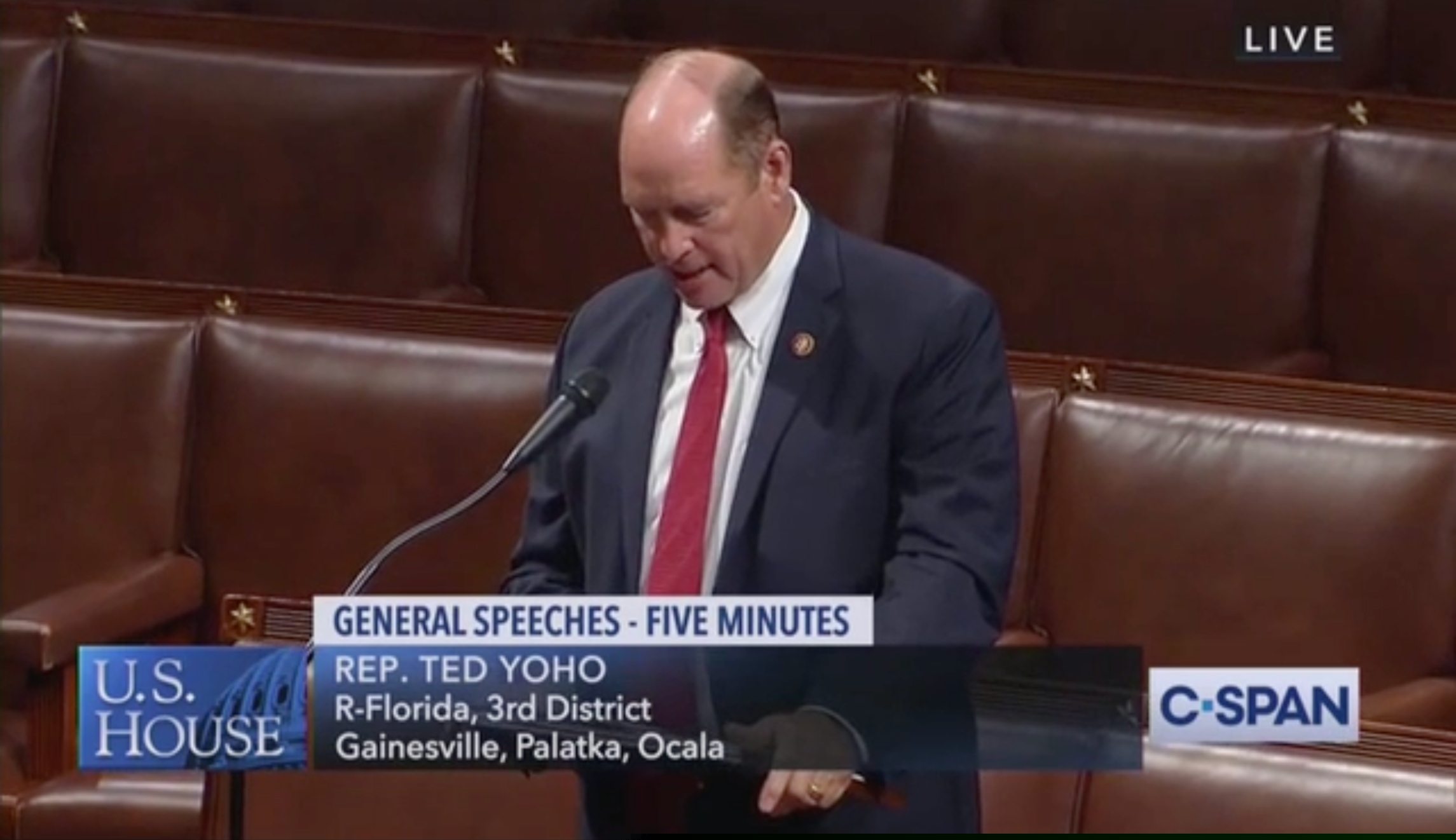 WATCH: Ted Yoho apologizes for ‘misunderstanding’ from confrontation with AOC