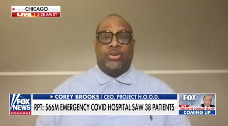 Chicago pastor laments city spending millions on hospital that treated 38 coronavirus patients while other residents grapple with poverty