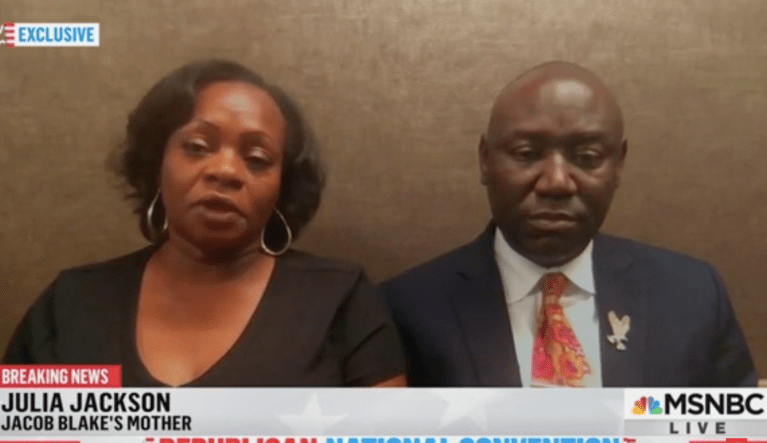 Jacob Blake’s mother: ‘I have the utmost respect for our police departments’