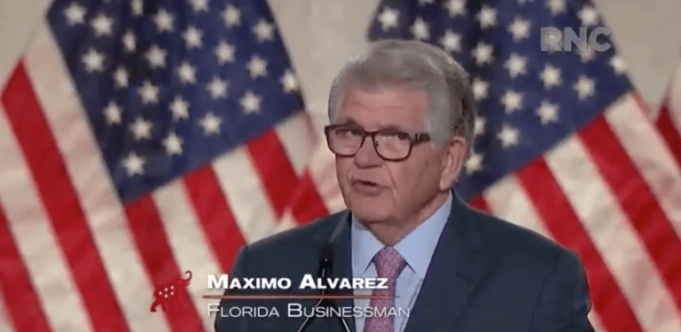 Florida businessman who escaped Castro’s Cuba delivers emotional speech against dangers of communism