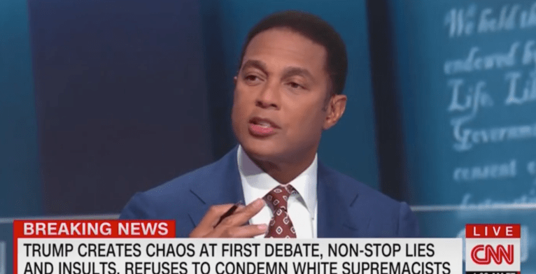 Don Lemon says Trump appeared ‘hopped up on’ drugs during debate