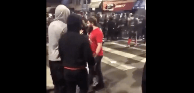 VIDEO: Black Lives Matter protesters chase and harass Jewish men who joined demonstrations in ‘solidarity’