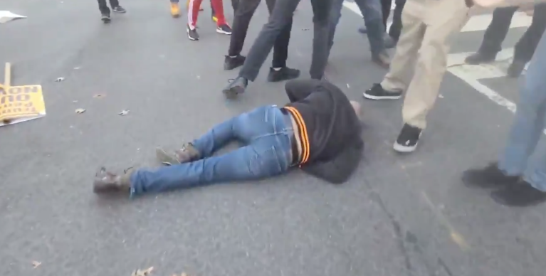Protester who hit Trump supporter identified as registered child sex offender
