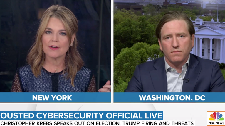 Krebs mulling legal action after Trump lawyer says he should be ‘taken out and shot’