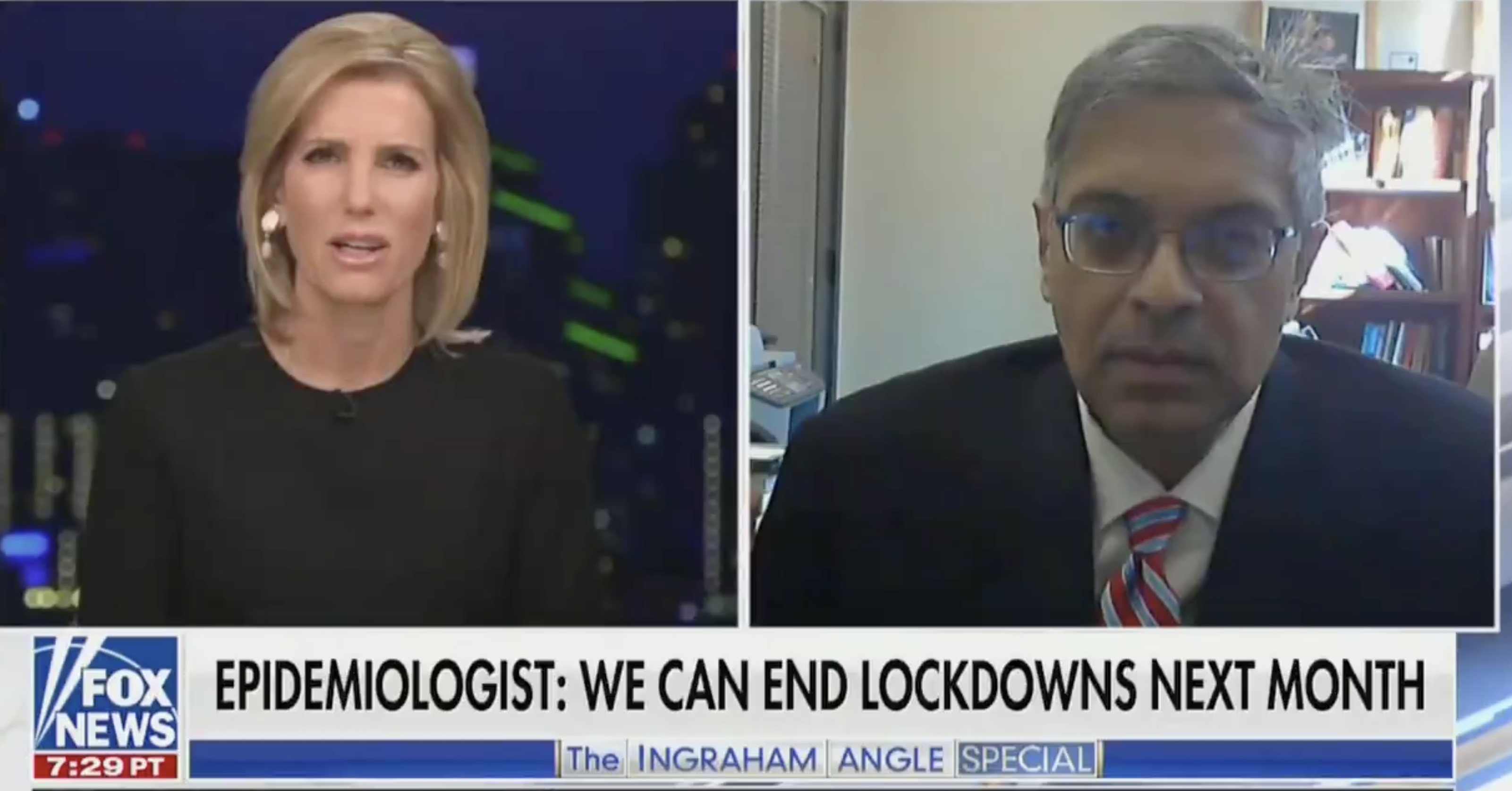 Laura Ingraham: ‘We’re gonna stop wearing masks when we stop taking our shoes off at TSA’