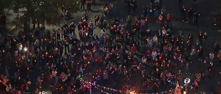 Kirk Cameron hosts another Christmas carol lockdown protest in California: ‘Let your voice be heard’