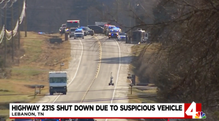 Tennessee law enforcement investigating suspicious vehicle playing ‘similar’ audio to Christmas Day bombing