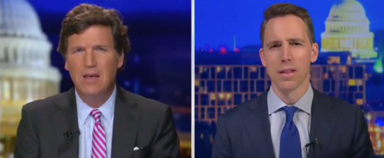 Tucker Carlson says Democrats are making people so ‘paranoid and crazy’ they could ‘create violent extremism’