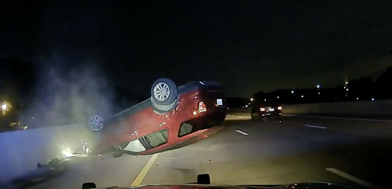 Arkansas woman sues police after car chase ends with her vehicle flipping over