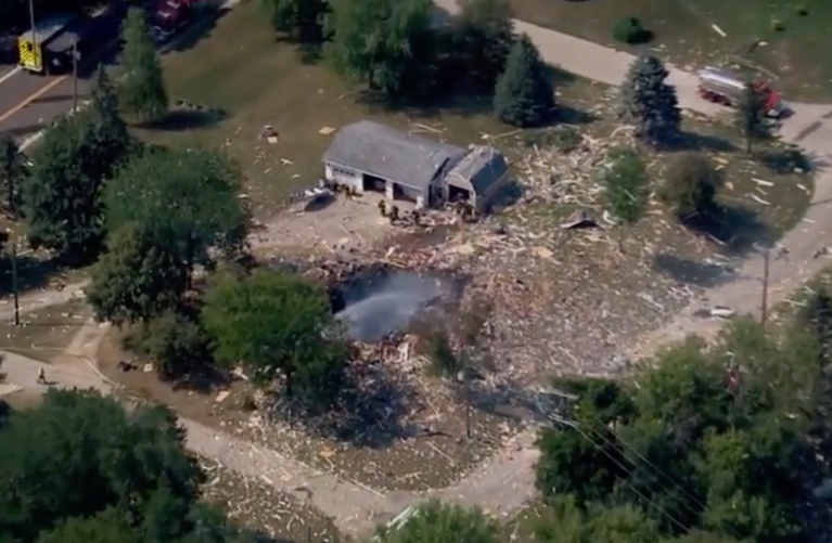Wisconsin home explosion leaves one dead